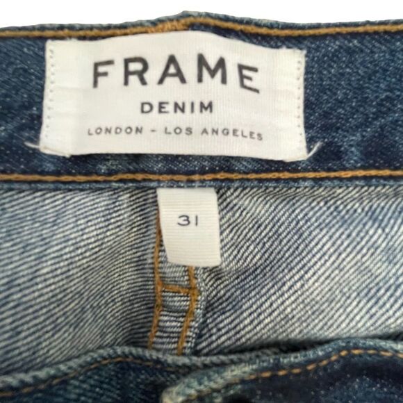 Frame ~ Mens Denim ~ L’Homme ~ Straight Slim ~ Tahoe ~ Made in the USA ~ size 31 - Picture 4 of 11